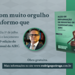 Rodrigo Queiroga vai lançar nova edição de livro sobre Direito Eleitoral no dia 1º de julho